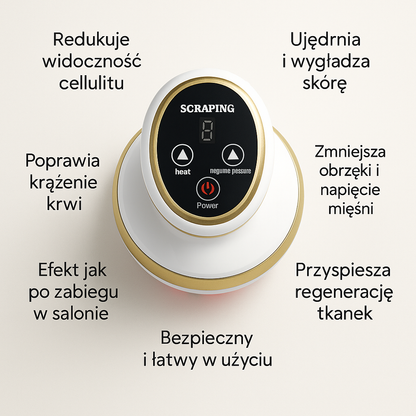 NamiBańka™ – Masażer próżniowy do ciała z podgrzewaniem
